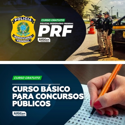 Cursos gratuitos para o concurso de Policial Rodoviário Federal